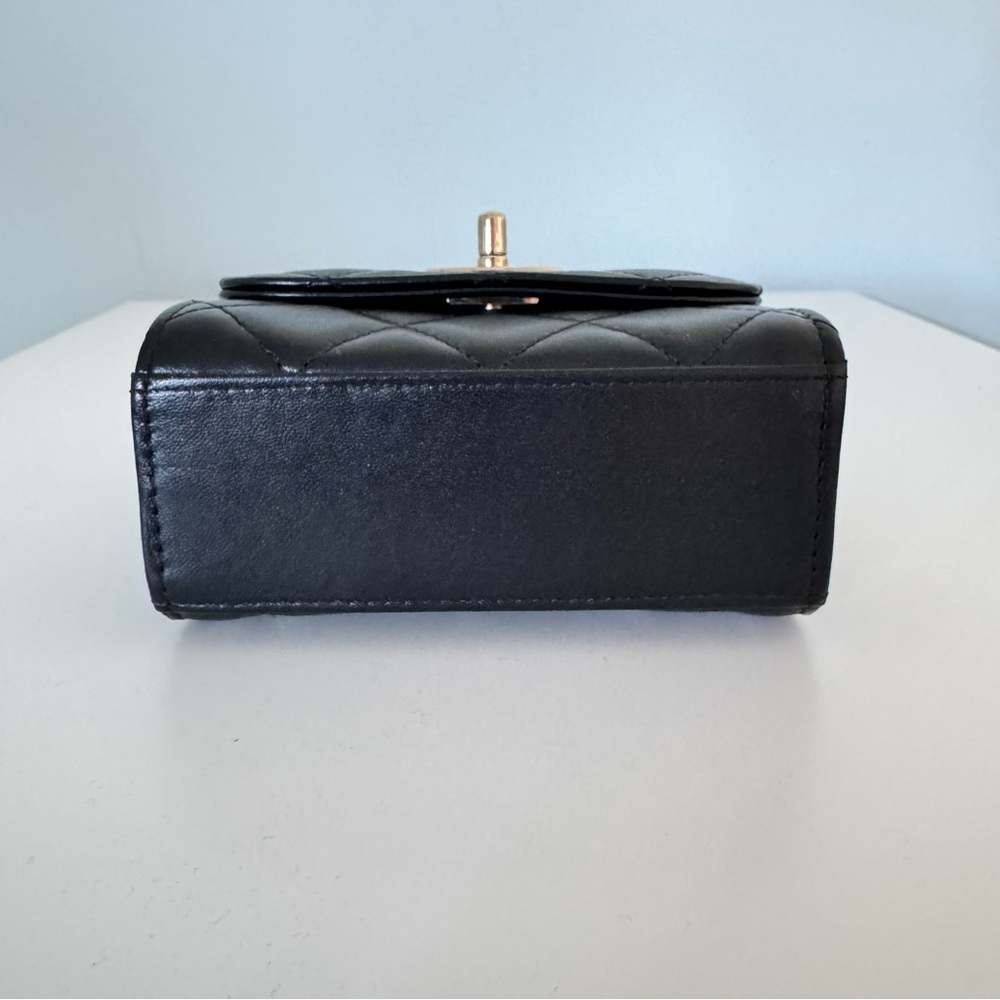 Chanel Mini Trendy CC Bag in Black Gold - Picture 6 of 16